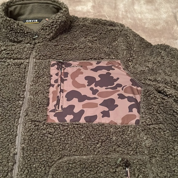 Mens XXL ORVIS brand heavyweight fleece jacket. - Picture 2 of 4